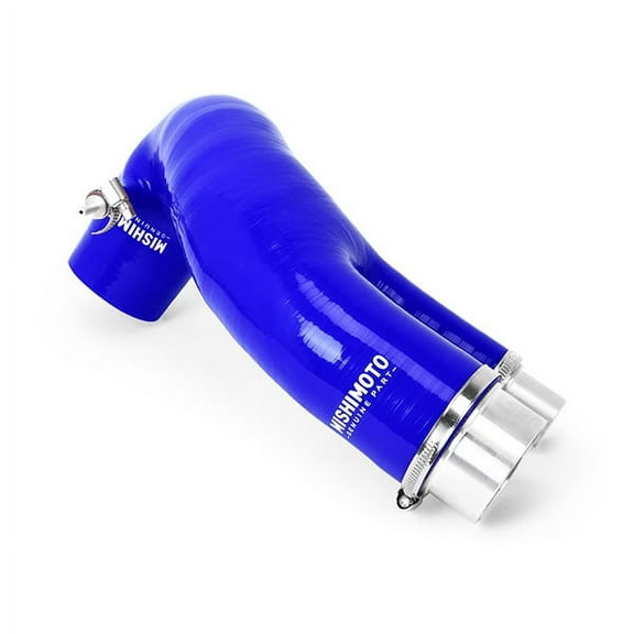 Mishimoto MMHOSE-MS3-07TIHBL Silicone Induction Hose Compatible With Mazda MazdaSpeed3 2007-2013/MazdaSpeed6 2006-2007   Blue