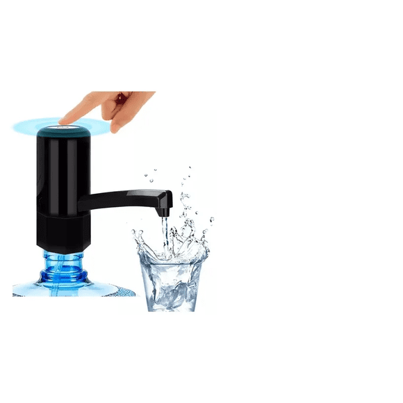 Despachador Agua Garrafon Recargable Entrada Us Negro Malubero Malu1173