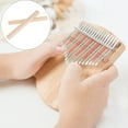 thumbnail image 1 of PTOOTP Professional Kalimba Bridge 6Pcs Synthetic Material Rectangular for Thumb Piano Parts Sound Transmission, 1 of 6