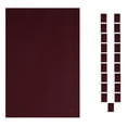 thumbnail image 1 of Furnish My Place Modern Indoor/Outdoor Commercial Solid Burgundy Rug, Modern Area Rug, Baby Nursery Mat, Pet-Friendly Carpet for Living Room, Playroom, Made in USA, 1.5' x 2.25' Rectangle - Set of 20, 1 of 6