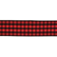 thumbnail image 3 of Yourtablecloth Buffalo Plaid Checkered Table Runner Trendy & Modern Plaid Design 100% Cotton Tablerunner Elegant Dcor for Indoor&Outdoor Events 14 x 108 Red and Black, 3 of 6