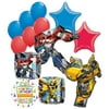 Mayflower Products Transformers Birthday Party Supplies 13pc Optimus Prime and Bumble Bee Balloon Bouquet Decorations