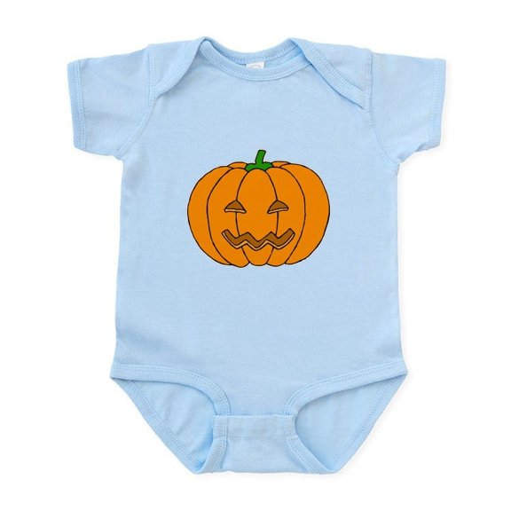 CafePress - Jack O Lantern Infant Bodysuit - Baby Light Bodysuit, Size Newborn - 24 Months