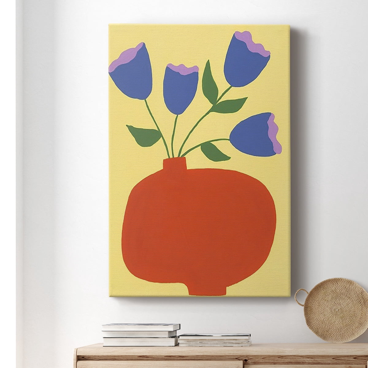 Modern Blooms III Premium Gallery Wrapped Canvas - Ready to Hang