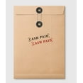 thumbnail image 3 of Printtoo Cash Paid Self Inking Rubber Stamp Pre-Inked Office Stamp- Home Office Business Stationery, Blue- 42 x 9 mm, 3 of 7
