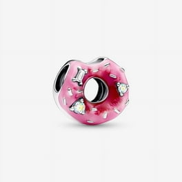 Pave Lights, Pink CZ Charm 791051PCZ