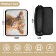 thumbnail image 4 of Hair Tool Organizer Bag with Heat Resistant Mat Removable Travel Storage Case for Hot Air Brushes Curling Irons Small Highland Cattle, 4 of 8