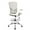 Grey, variant on HYLONE Drafting Chair, Tall Office Chair Standing Desk Chair Grey Mesh High-Back Drafting Stool with Flip-Up Arms, Adjustable Foot Ring