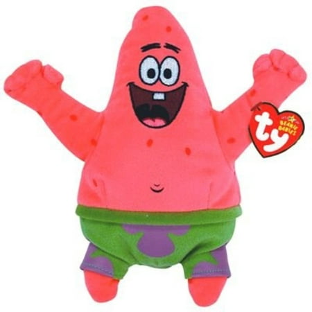 Ty Beanie Babies Patrickstar Best Day Ever (Best Place To Sell Beanie Babies)