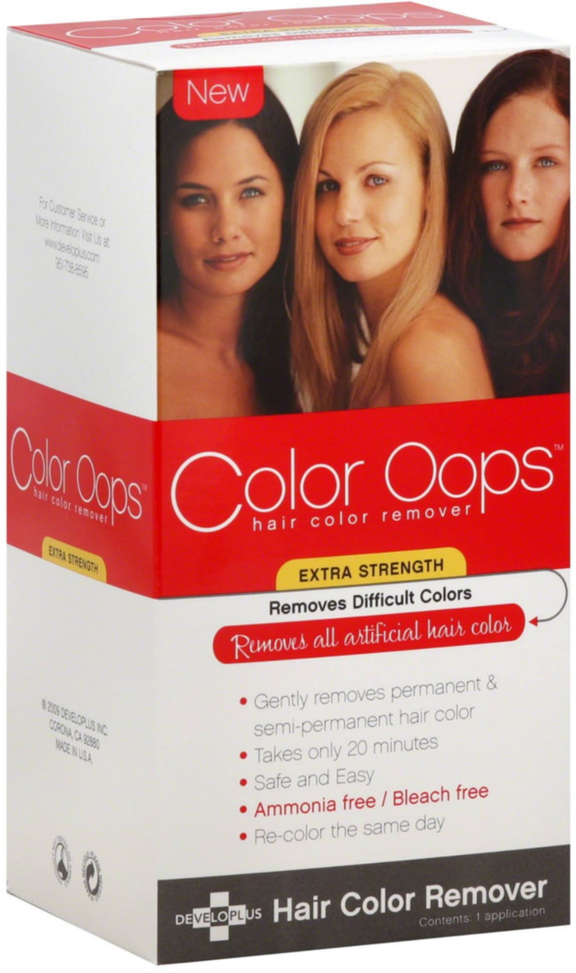 Color Oops Hair Color Remover, Extra Strength, 1 ea 