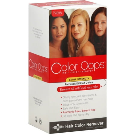 Color Oops Hair Color Remover, Extra Strength 1 (Best At Home Hair Color Remover)