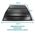 thumbnail image 3 of Spec-D Tuning Tonneau Cover Compatible with Chevy Silverado GMC Sierra 5.8' Short Bed 2004-2007, 3 of 7