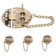 thumbnail image 4 of unbranded 4Pcs Retro Vintage Lock Clasp Hasp Latch for Jewelry Boxes and Cases Metal Buckle, 4 of 7