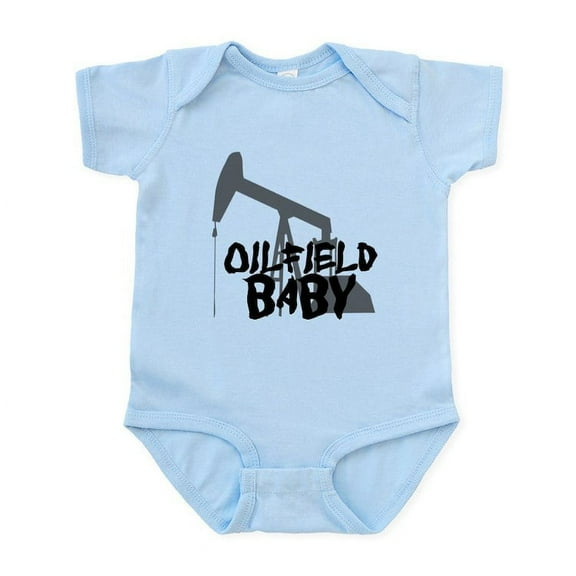 CafePress - Oilfield Baby Body Suit - Baby Light Bodysuit, Size Newborn - 24 Months