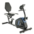 thumbnail image 1 of Exerpeutic Easy "Step Thru" Magnetic Recumbent Exercise Bike with Extended 310lbs Weight Cap, Easy Slide Adjustable Seat, Large LDC Monitor and Bluetooth Smart MyCloudFitness App [4121], 1 of 6