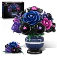 thumbnail image 1 of Set de construcción HiWeeGo Flowers Botanicals con rosa artificial, 1 of 9
