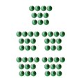thumbnail image 2 of Kearding 10 Uds. De bolas para el Día de San Patricio, tréboles decorativos, bola envuelta en tela, cuenco para Festival, celebración multiusos de Type2 NO2 Kearding CBP572328, 2 of 4