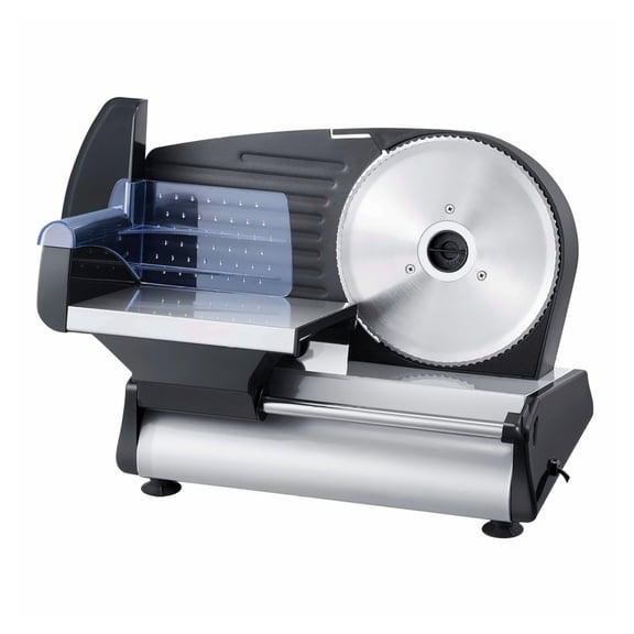 Electric Meat Slicer 7.5 Inch, 180W Deli Food Slicer for Frozen Meat Cheese Bread - Adjustable Thickness, Stainless Steel Blade