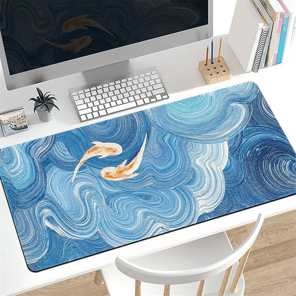 Topographic Contour Extended Big Mouse Pad Computer Keyboard Mouse Mat Mousepad 800x300x2mm