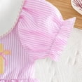 thumbnail image 6 of Gibobby Toddler Girl Dress Toddler Girls Short Sleeve Dress 12 18 24 Months 2T 3T 4T 5T Summer Casual Blue Yellow Printed Jersey Shirt Dresses(3-4 Years,Red), 6 of 7