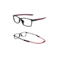 thumbnail image 2 of Lentes Con Clips Magnéticos Intercambiables  Deportivos Armazón para Graduar y Lentes de Sol Polarizado Modelo Deportivo 2507A Rojo URBAN BOUTIQUE  2507A Deportivo, 2 of 4