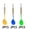 Style5, variant on BESTSKY 6Pcs Darts Superior Steel Tip Darts,Interactive Darts Metal Tip Set for Party Games,Style2