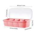 thumbnail image 3 of TIMIFIS Divided Seasoning Boxs, Flip Plastic Seasoning Box Jar Bottle Seasoning Box Set Household Combination Set Jar with Spoon Kitchen Supplies Kitchen Appliances, 3 of 6