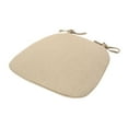 thumbnail image 1 of Chair Pad Non Slip Removable Chair Cushion Soft Seat Pad Chair Seat Pad for Home Beige, 1 of 8
