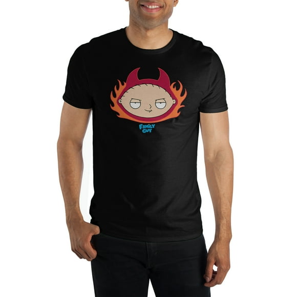 Family Guy Devil Stewie Black T-Shirt
