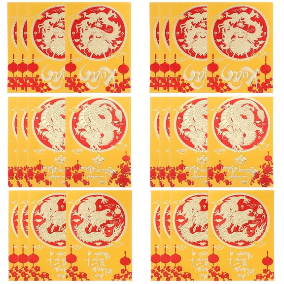 CTIRCHIU Hieromout 30-Pack Chinese New Year Red Envelopes Hong Bao Wedding Lucky Money Holders
