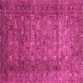 thumbnail image 1 of Ahgly Company Indoor Square Abstract Pink Modern Area Rugs, 8' Square, 1 of 4