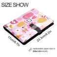 thumbnail image 3 of Premium Faux Leather Notebook - Refillable, Multi-Functional Organizer, 23.3x17cm, All-Season Use，Geometric Shapes, 3 of 6