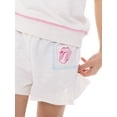 thumbnail image 3 of Rolling Stones Toddler Girl Embroidered Graphic Top and Ruffle Shorts Set, 2-Piece, Sizes 12M-5T, 3 of 8