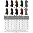 thumbnail image 2 of Women V-Neck Elegant Long Sleeve Pleated Elastic Dresses Casual Classic Side Slit Maxi Dress, 2 of 6