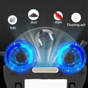 pdqouc Super Mini Robot Cleaner Toy Wet Dry Sweeping Rechargeable Intelligent Vacuum One In, Cute Robot Vacuum Cleaner Toys,Automatic Vacuum Robot,Small Appliances