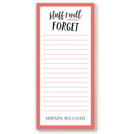 Lots of Awesome Personalized List Pad