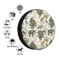 thumbnail image 4 of Vsdgher Vintage Animals Palm Tree for Spare Tire Cover, Tire Wheel Protector Wheel Cover Fit for Truck,Trailer,RV,SUV,Camper and Most Vehicle-16 inch, 4 of 6