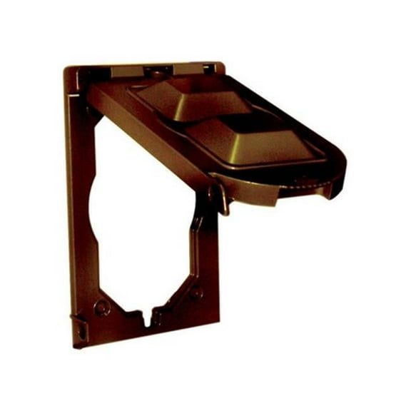 14146BR 1 Gang Bronze Multiuse Vertical Cover