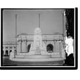 thumbnail image 2 of Historic Framed Print, [COLUMBUS MEMORIAL, WITH FRONT OF UNION STATION], 17-7/8" x 21-7/8", 2 of 9