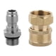 thumbnail image 1 of ACOPLAMIENTO de CONECTOR ADAPTADOR de LIBERACIÓN RÁPIDA 2 Piezas para Sharpla  Conector de manguera de lavado a presión, 1 of 8
