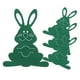 thumbnail image 1 of 4 bolsas para cubiertos con forma de conejito, fundas de fieltro para cubiertos de Pascua, para decorar la mesa y guardar tenedores, 1 of 8