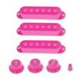 thumbnail image 2 of 3-part Pickup Covers + 3-part Crontrol Knobs + Tip for ST Electric Guitar, 2 of 8