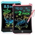 thumbnail image 1 of Tableta de escritura LCD cimetech Doodle Board de 8.5 pulgadas, paquete de 2, 1 of 7