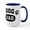 White/Navy Inside, variant on CafePress - Dog Dad Large Mug - 15 oz Ceramic Large White Novelty Mug