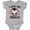 AC-Heather Grey, variant on Inktastic I Love My Abuela with Cute Penguin and Hearts Girls Baby Bodysuit