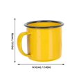 thumbnail image 2 of 3 Pcs Tea Pot Sets Kids Vintage Tea Mugs Enamel Coffee Cup Home Mug Small Vintage Iron Mugs, 2 of 4