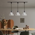 thumbnail image 7 of Kiven Juno Track Lighting Light Fixture, 3-Light Modern Track Pendant Light for Bedroom Kitchen Home Lighting,E26 Socket, 7 of 7