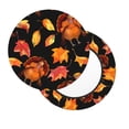 thumbnail image 2 of Disketp Thanksgiving Turkey 1 Funda Redonda para Taburete, Funda de Cojín para Silla de Bar Suave y Elástica-12 inch, 2 of 7