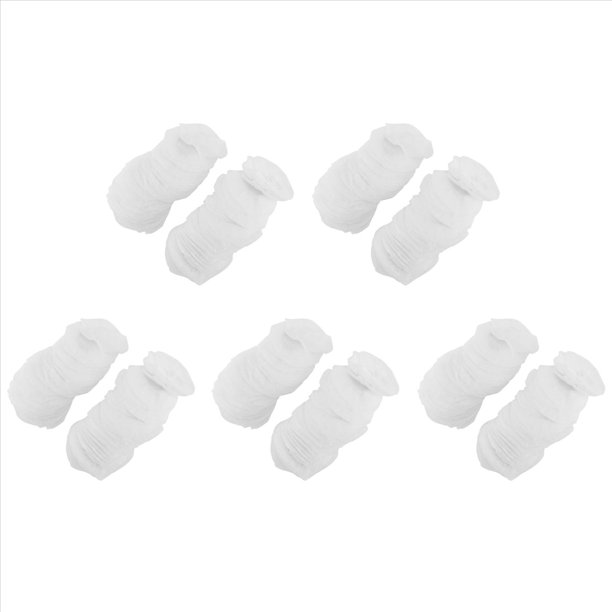 500 Uds Fundas Desechables para Auriculares, Fundas para Almohadillas No Tejidas, Fundas EláSticas para Auriculares, Aptas para la Mayoría de los Auriculares