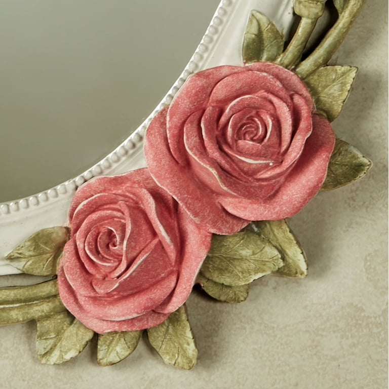 Pink Rose Melody Wall Mirror 17” x 2.5” x 24” - Walmart.com